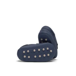 Mocassino neonato blu