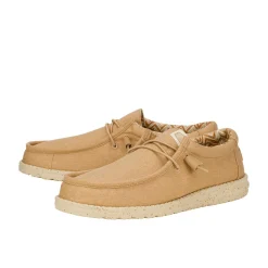 Mocassino Wally Canvas stone beige