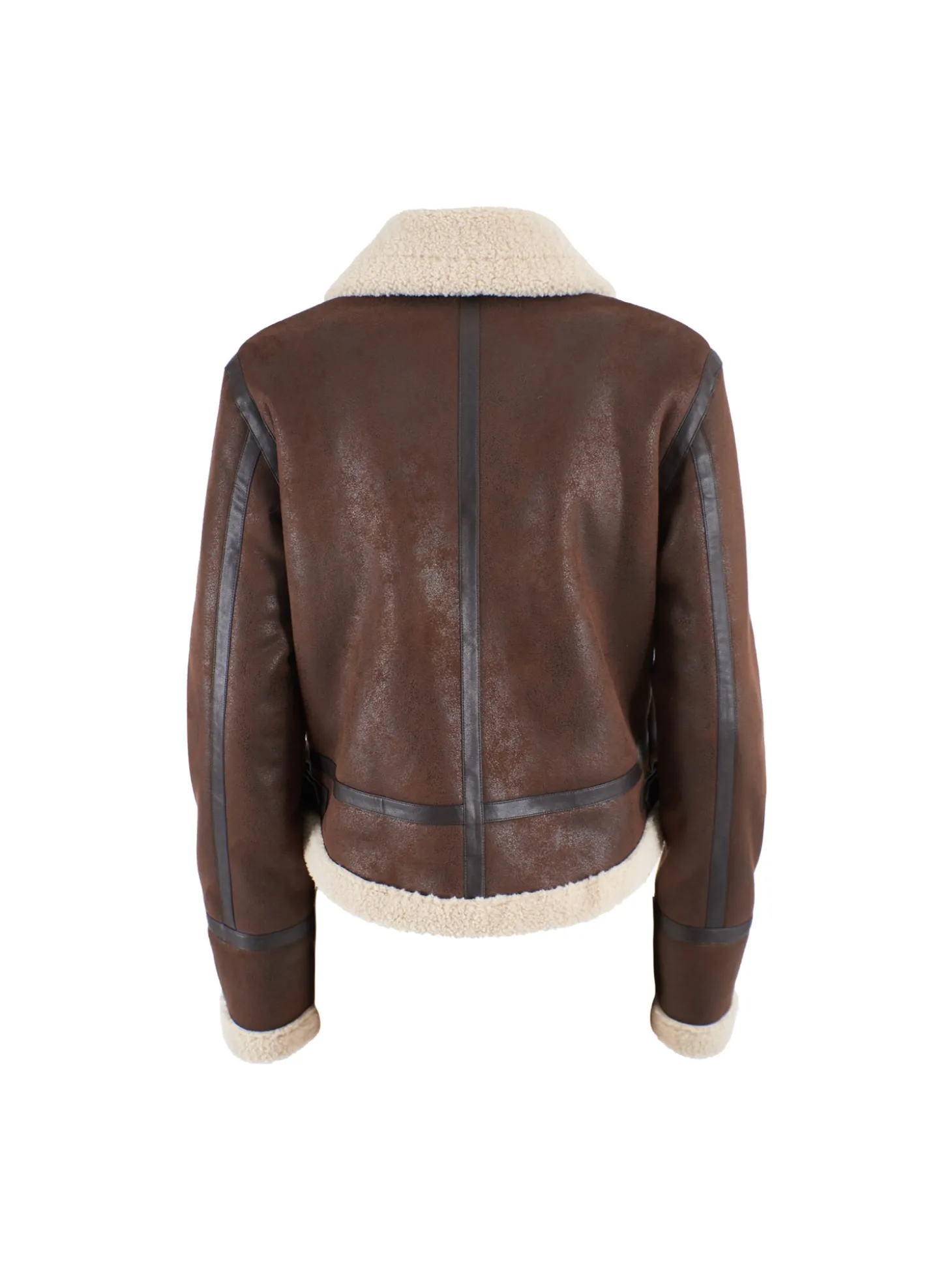 Montone zip moro
