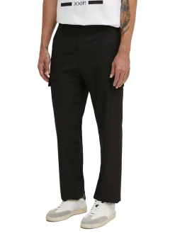 Pantalone cargo a vita alta nero