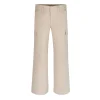 Pantalone cargo a zampa grigio
