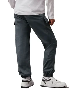 Pantalone cargo essential grigio