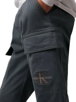 Pantalone cargo essential grigio