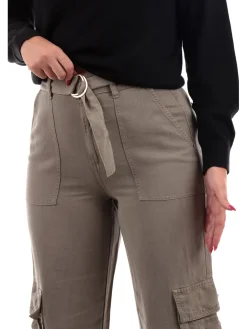Pantalone cargo Katrin verde