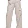 Pantalone cargo Matea beige