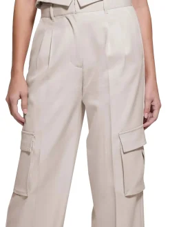 Pantalone cargo Matea beige