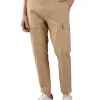 Pantalone cargo Twill beige