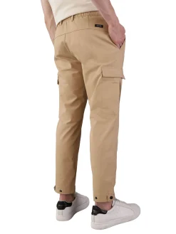 Pantalone cargo Twill beige