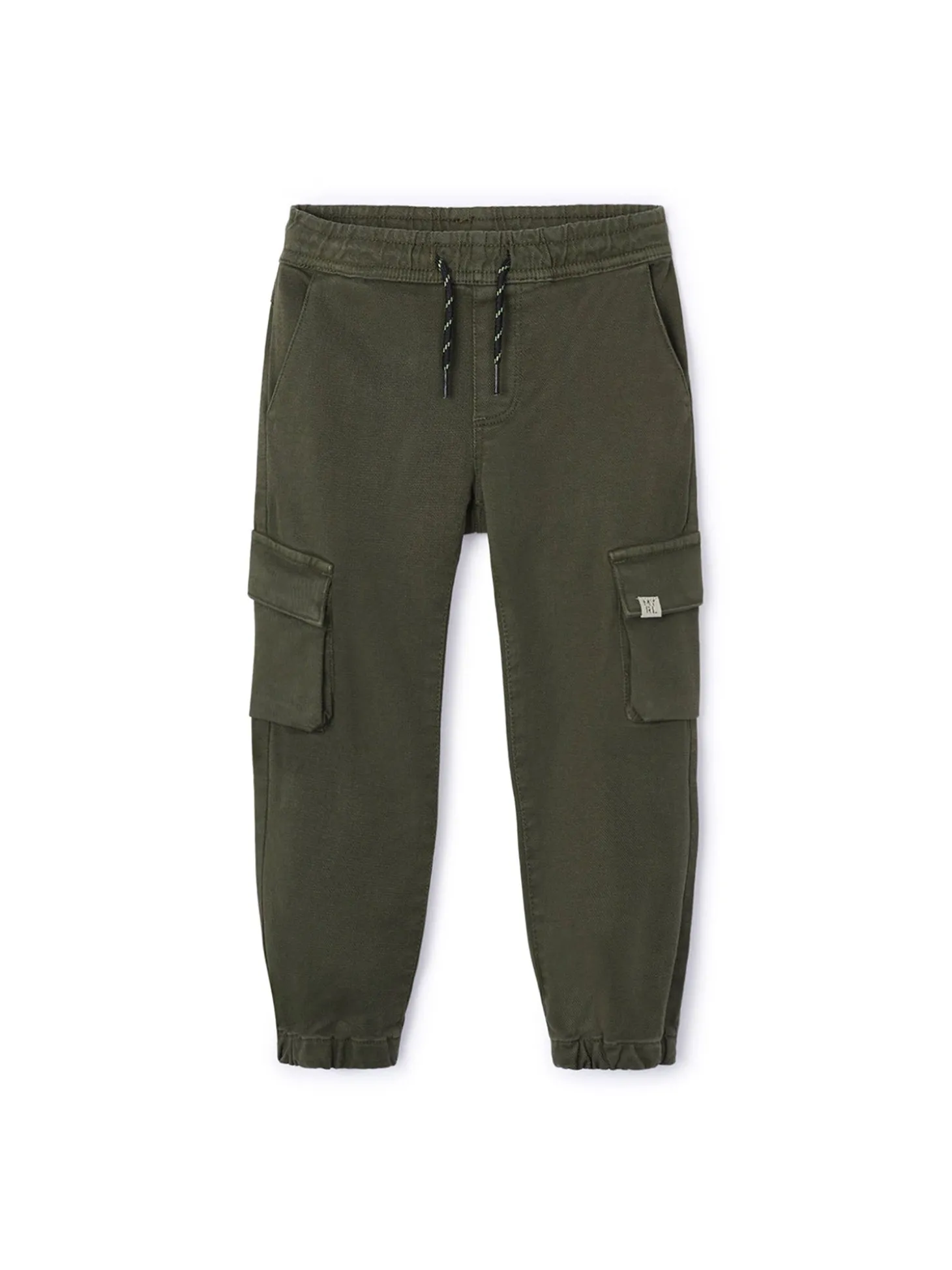 Pantalone cargo verde muschio
