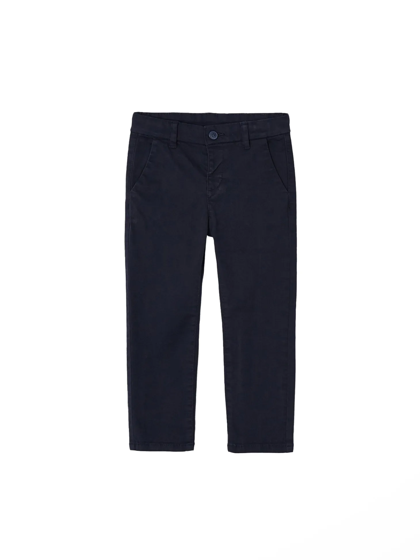 Pantalone chino basic blu