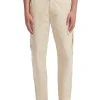 Pantalone chino cargo in cotone sabbia