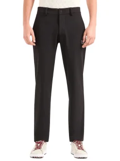 Pantalone chino in tessuto tecnico nero