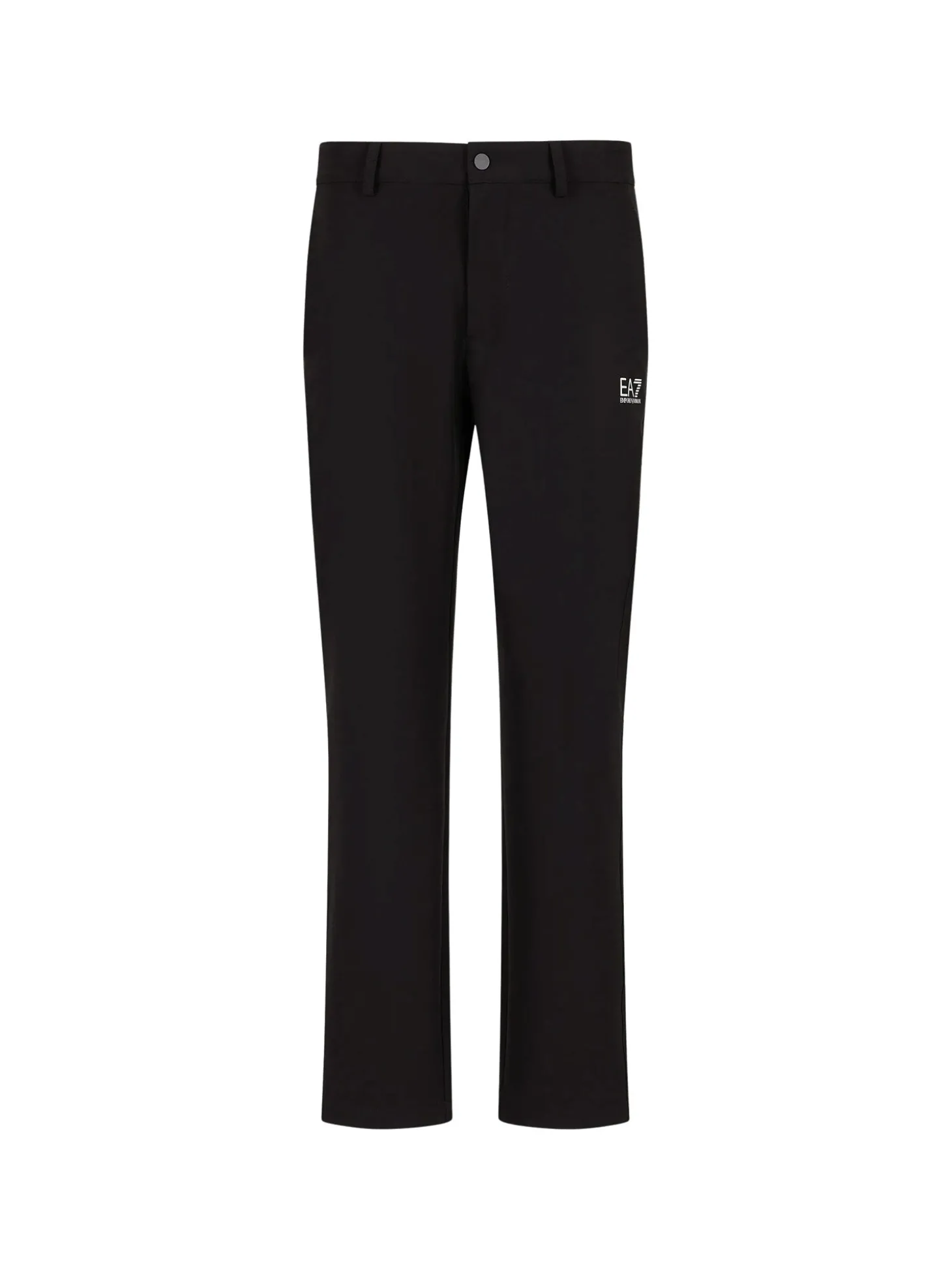 Pantalone chino in tessuto tecnico nero