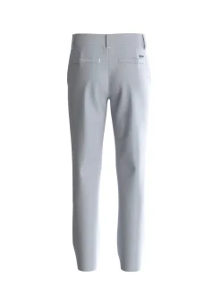 Pantalone chino lino cerimonia bambino celeste