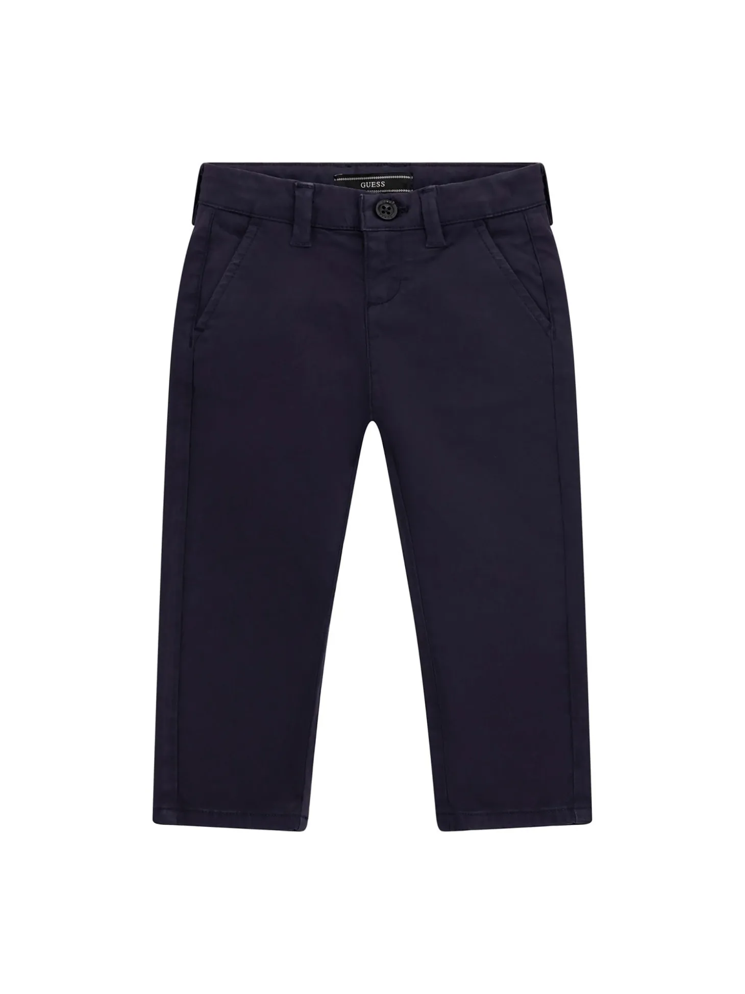 Pantalone chino neonato in cotone blu