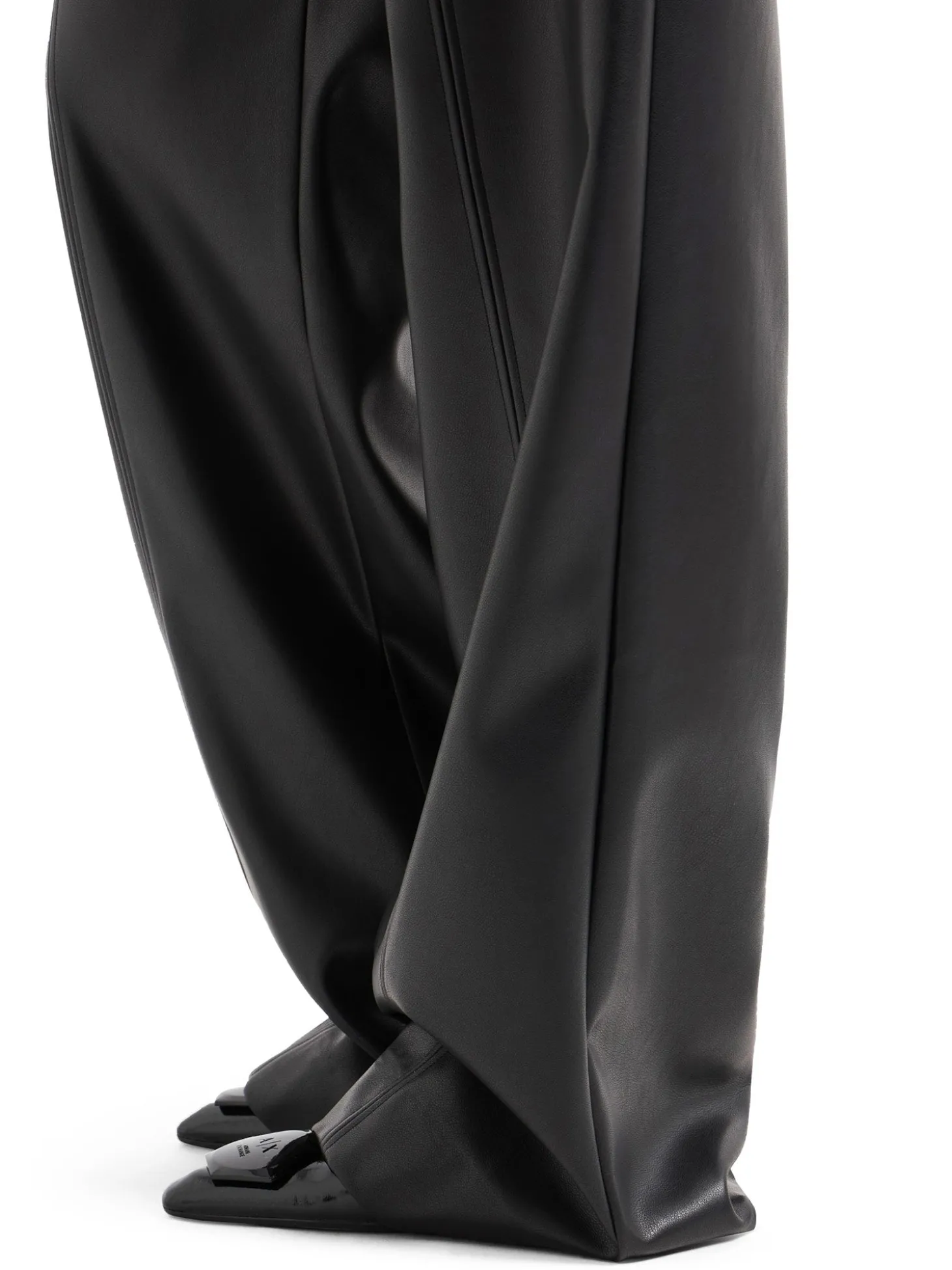 Pantalone chino palazzo nero