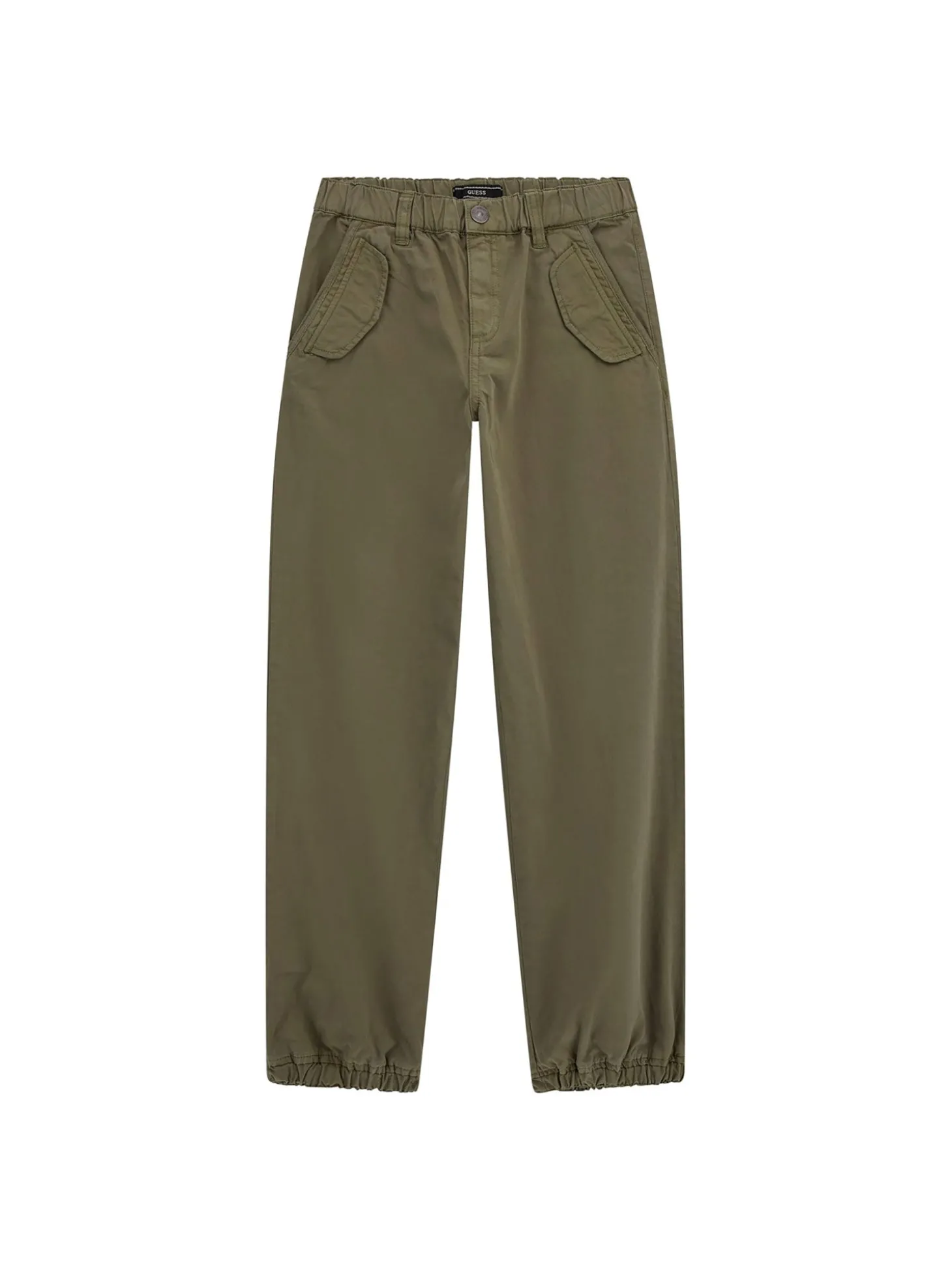 Pantalone chino parachute in twill militare