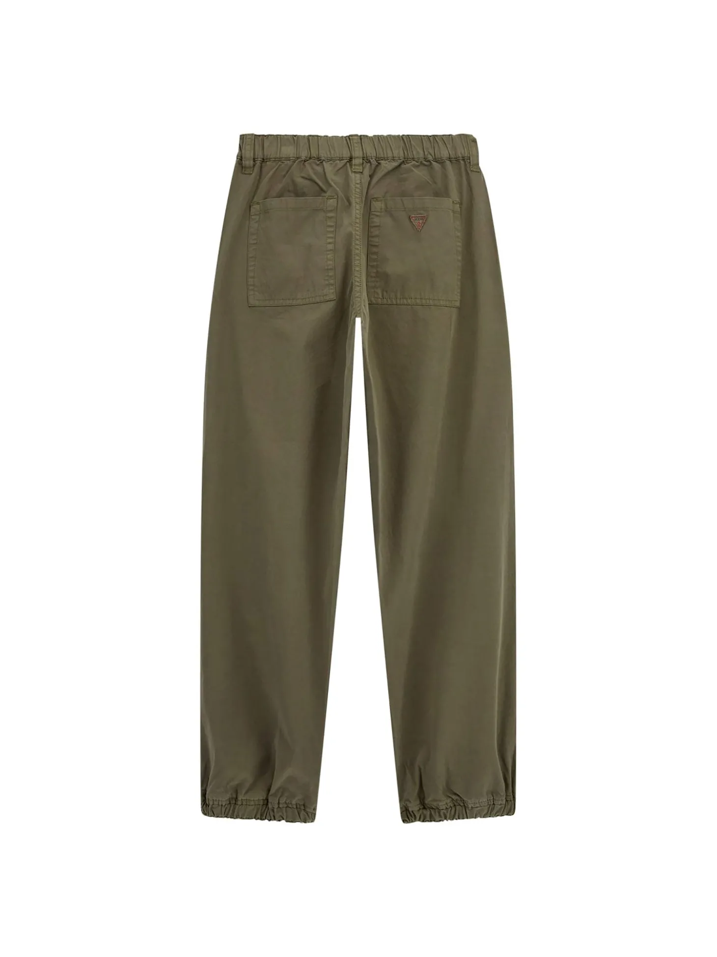 Pantalone chino parachute in twill militare