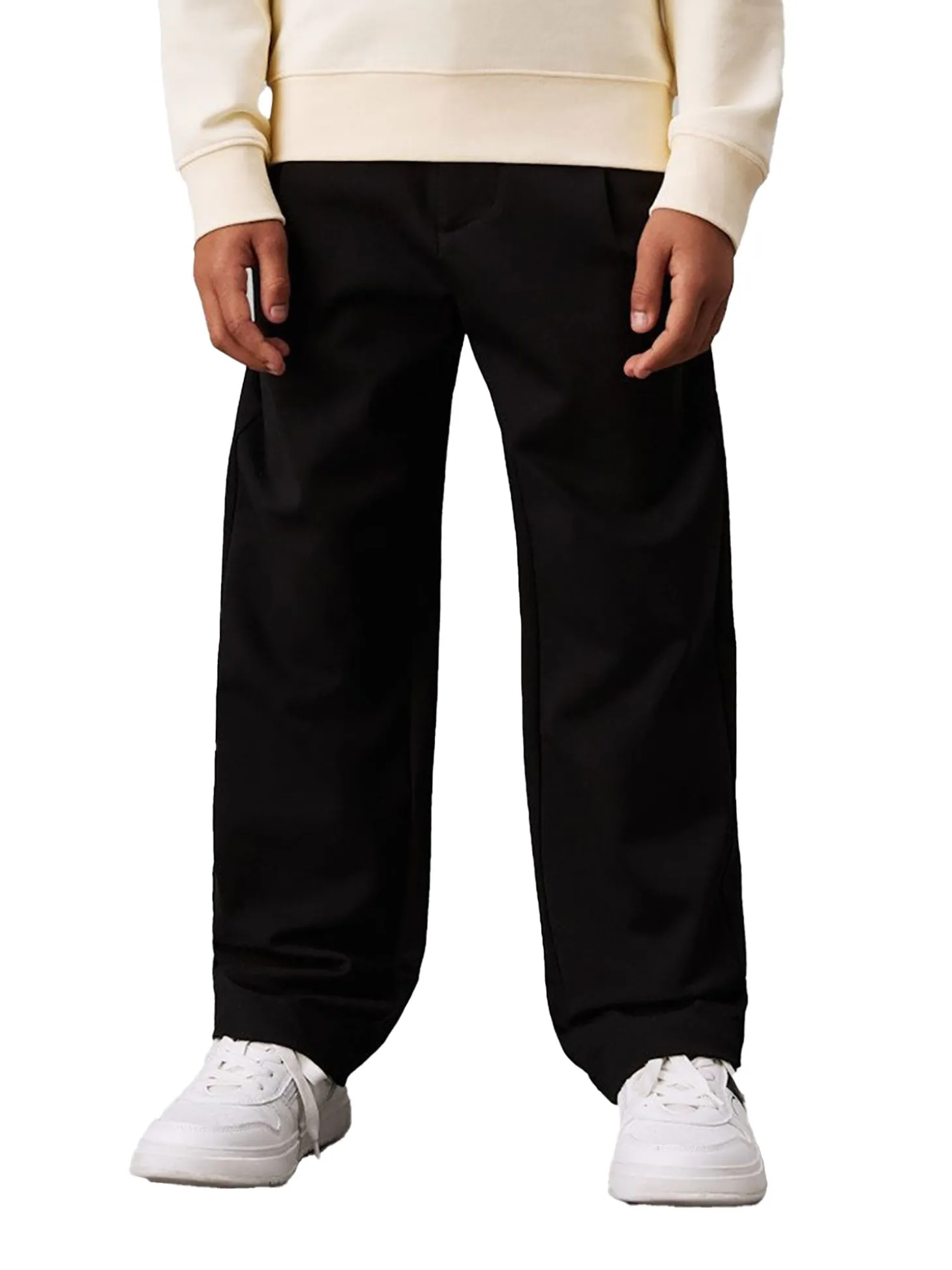 Pantalone chino tailored nero