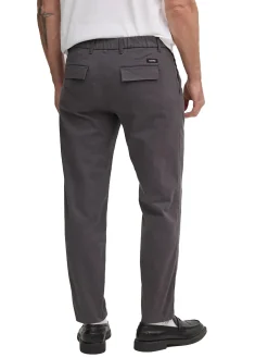 Pantalone chino Twill fumo di Londra