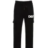 Pantalone da tuta cargo nero