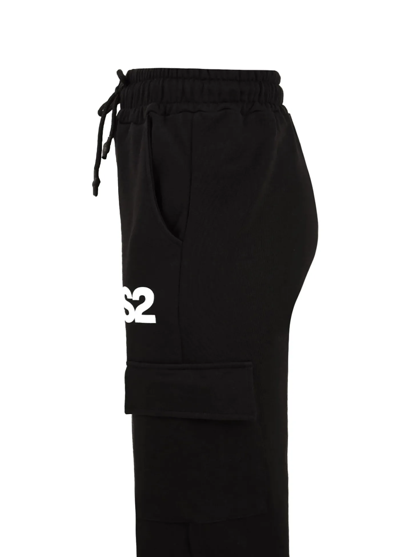 Pantalone da tuta cargo nero