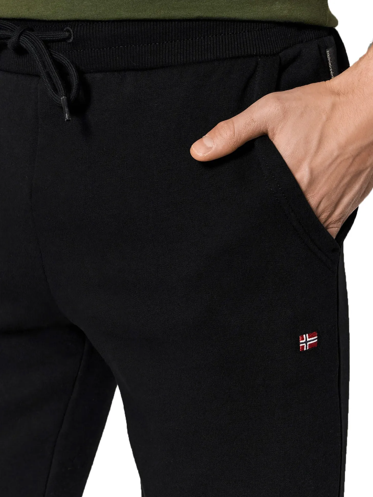 Pantalone in felpa malis nero