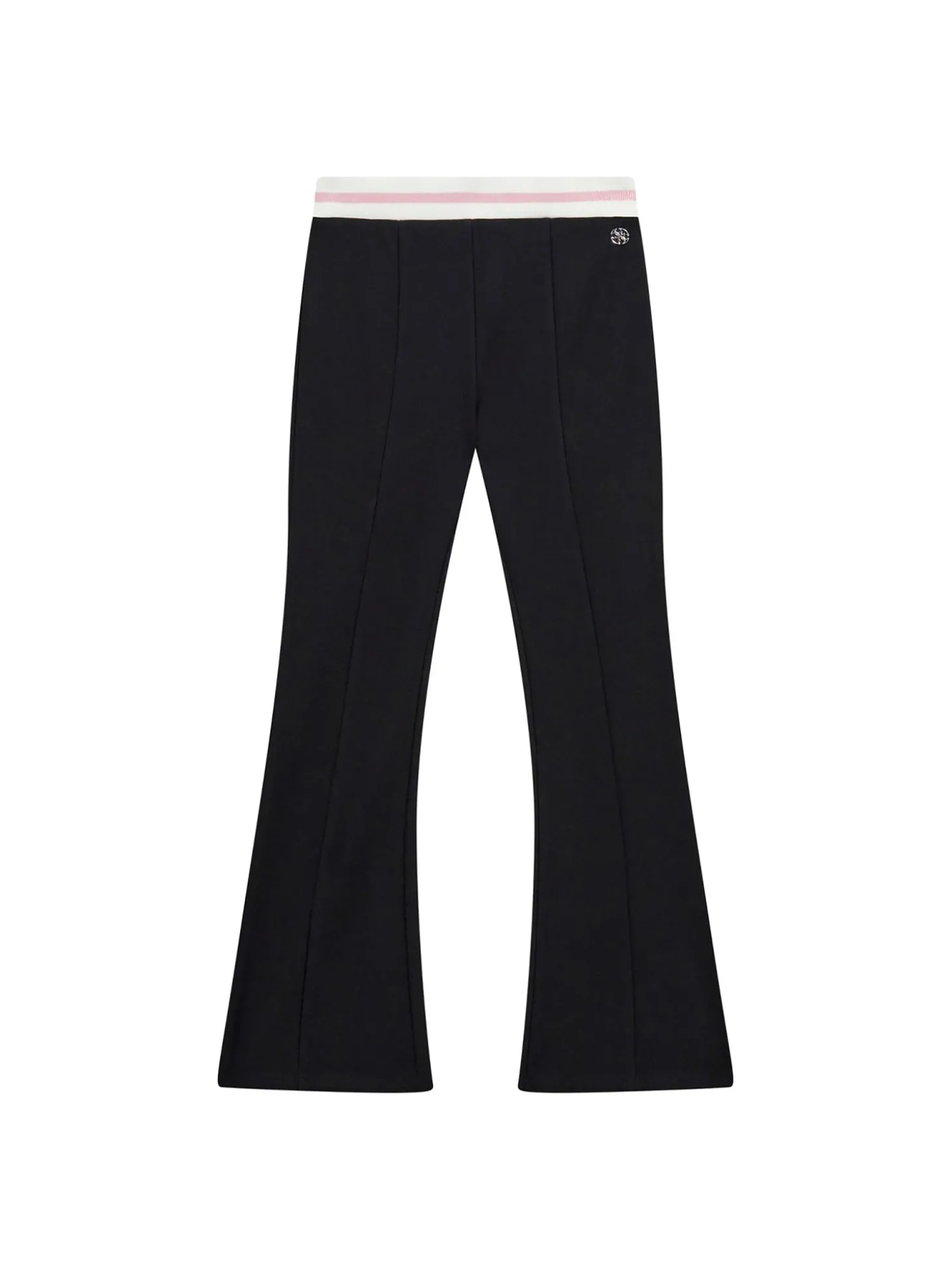 Pantalone jeggings punto milano nero