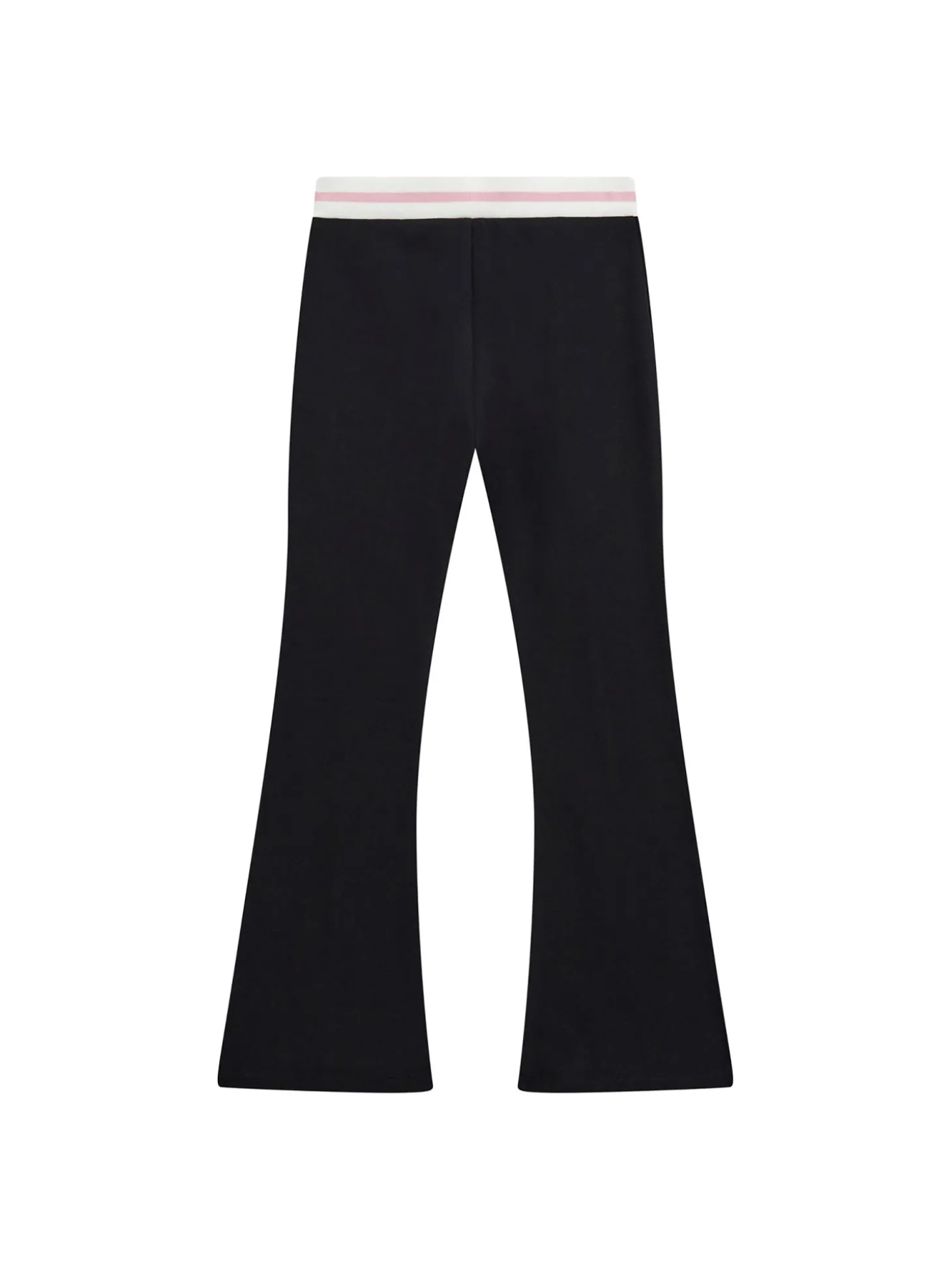 Pantalone jeggings punto milano nero
