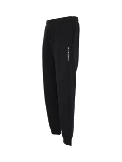 Pantalone jogger Emporio Armani con logo laterale nero