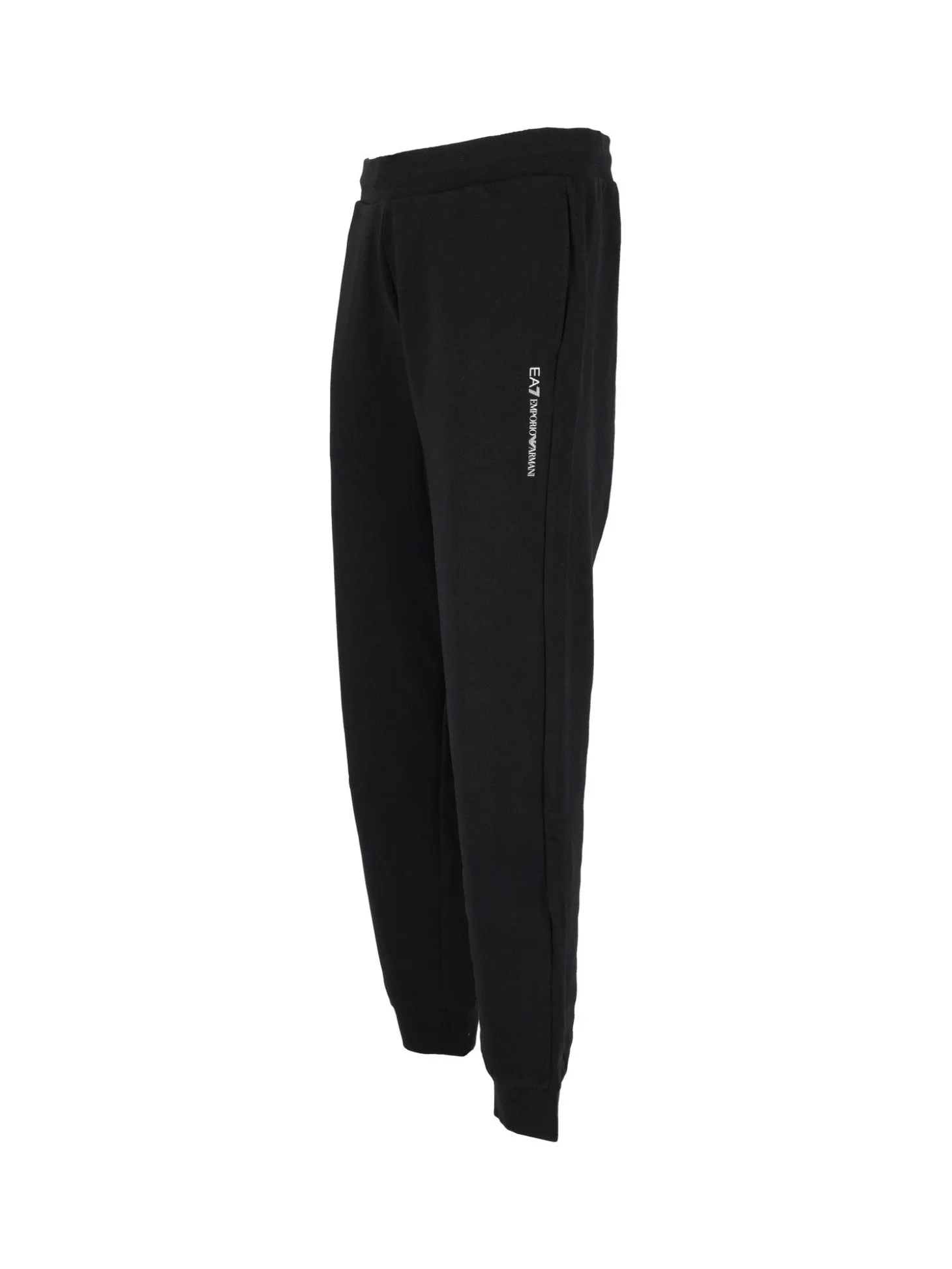Pantalone jogger Emporio Armani con logo laterale nero