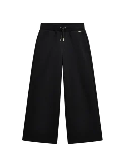 Pantalone joggimg logo allover nero