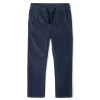 Pantalone jogging velluto blu scuro