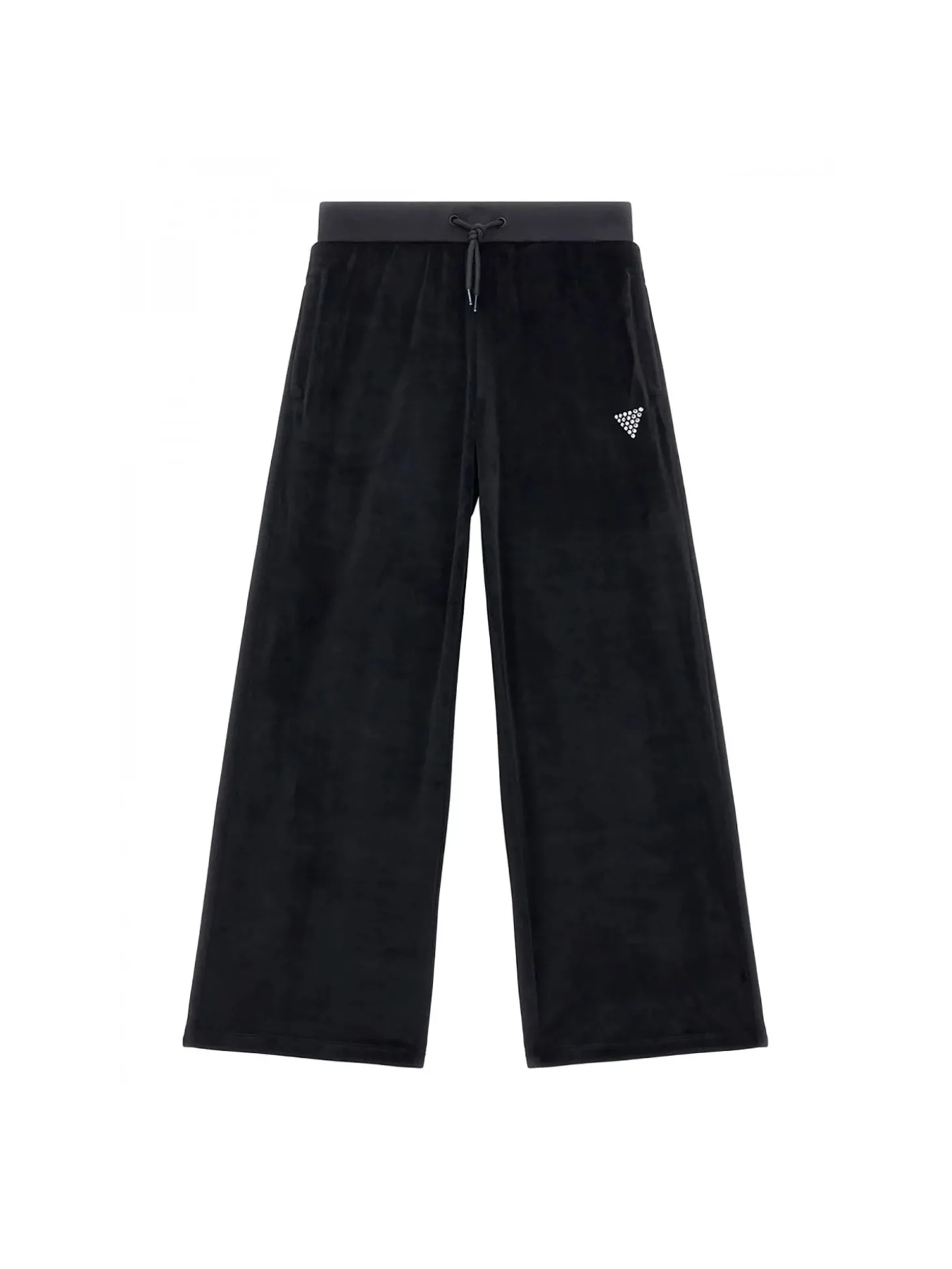 Pantalone mini me velvet nero
