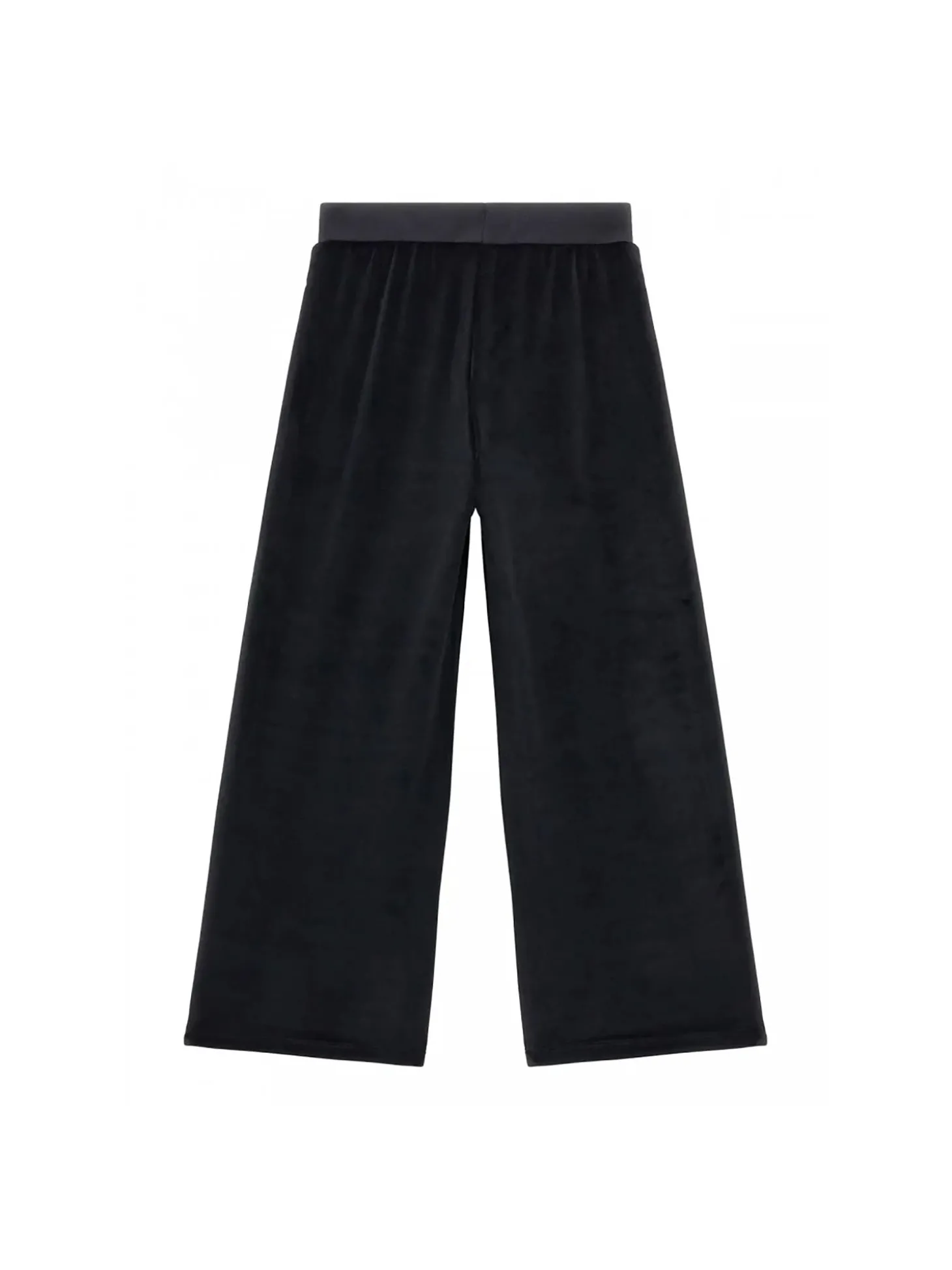 Pantalone mini me velvet nero