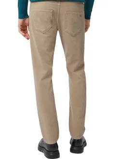 Pantalone narrow fit beige