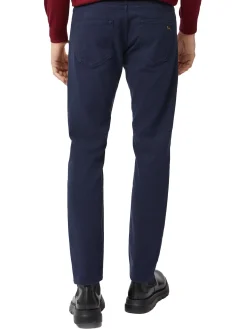 Pantalone narrow fit blu