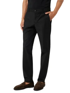 Pantalone tech stretch a vita media nero
