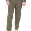 Pantalone 4way slim tapered verde