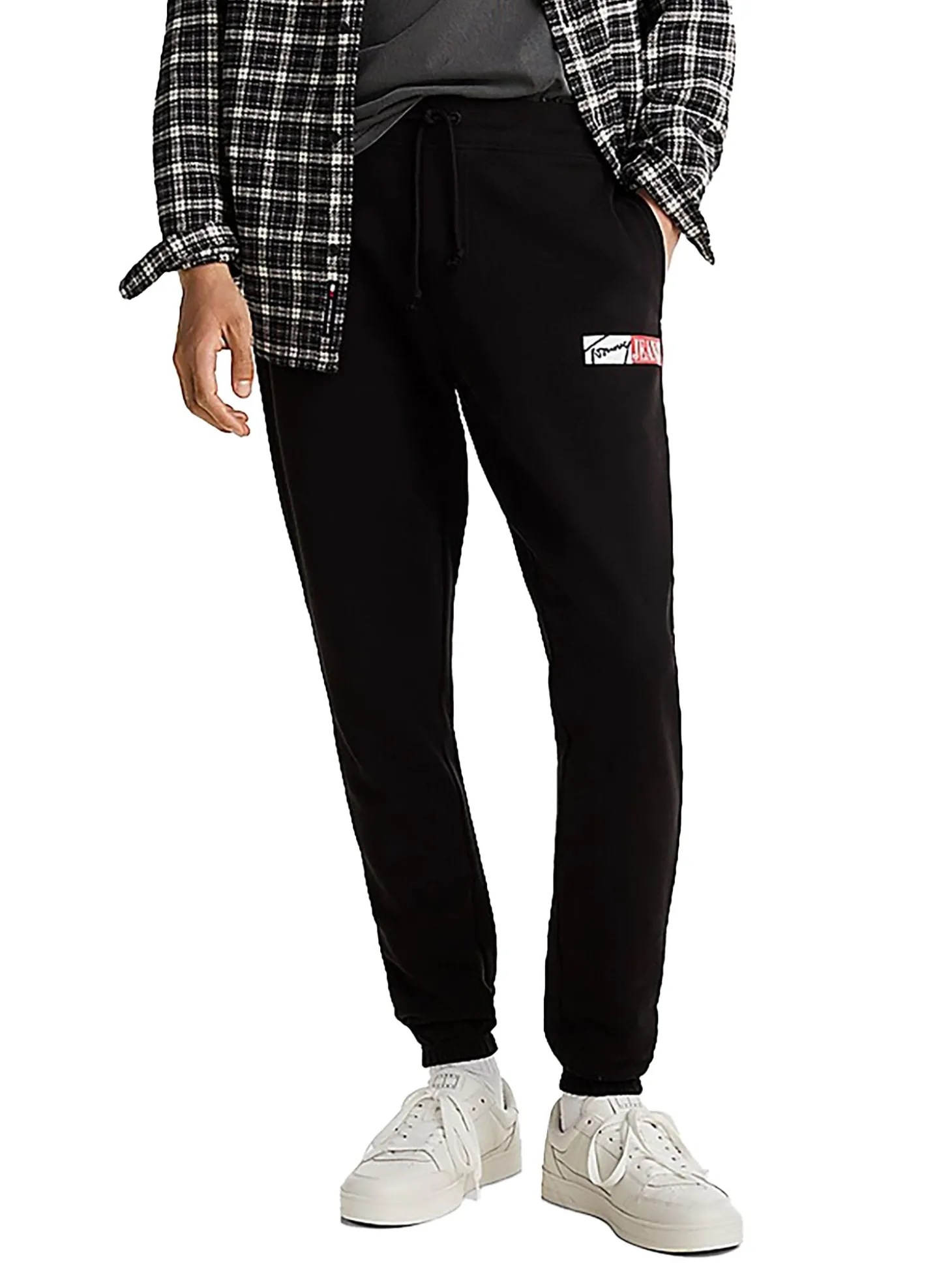 Pantaloni Jogger tjm slim fit nero