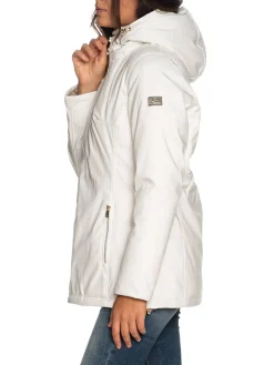 Parka corto Softshell avorio