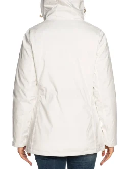 Parka corto Softshell avorio