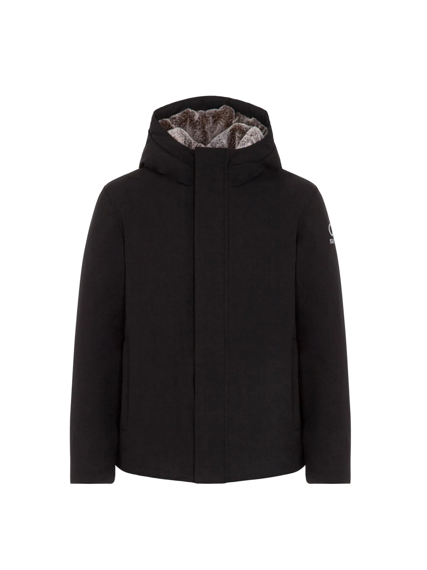 Parka Kids K-Montebianco Fur nero