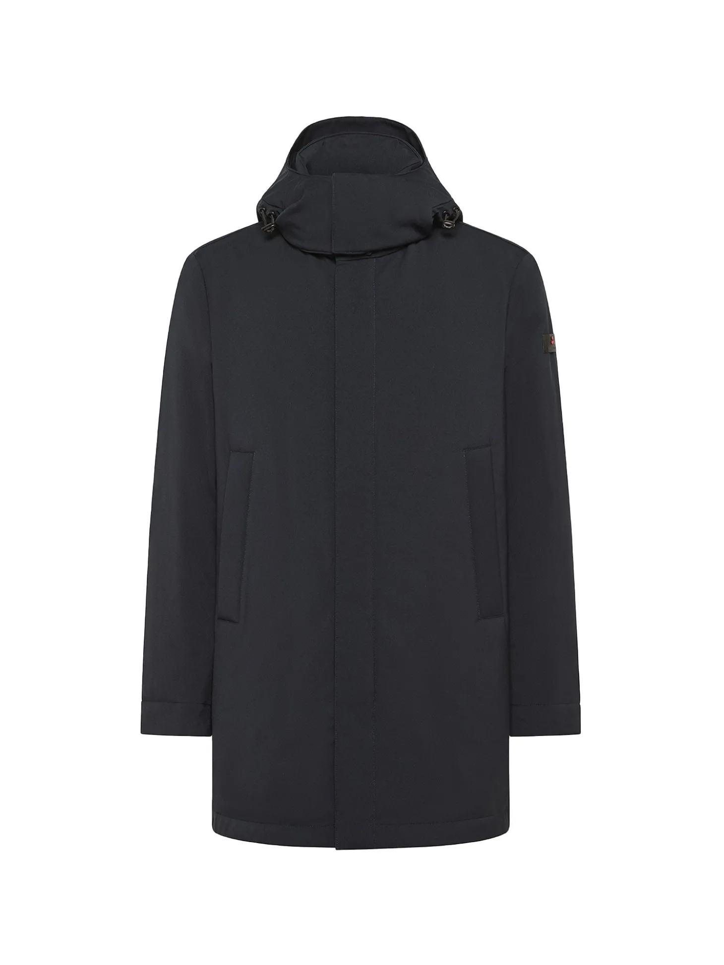 Parka Kruger con cappuccio staccabile blu