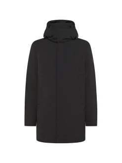 Parka Kruger con cappuccio staccabile nero