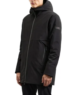 Parka Metide in tessuro Primaloft nero
