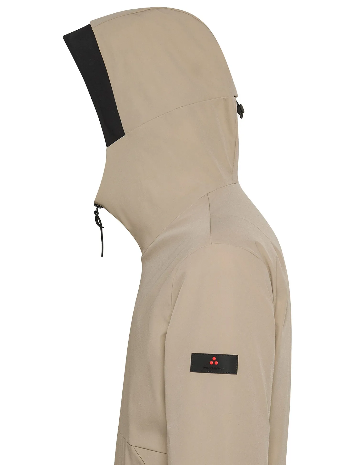 Parka Metide in tessuro Primaloft beige