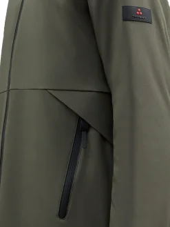 Parka Metide in tessuro Primaloft verde