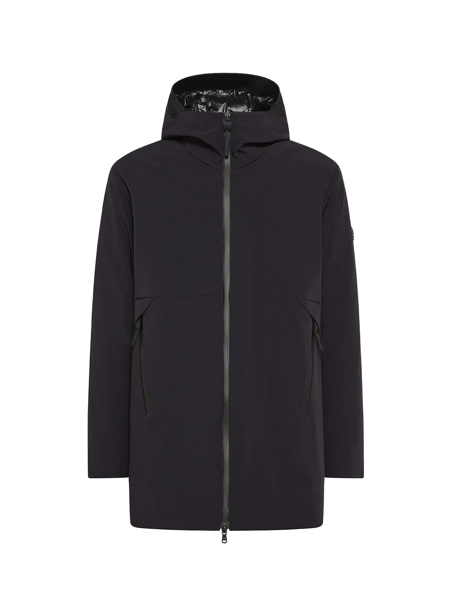 Parka Metide in tessuto Primaloft blu