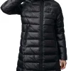 Piumino zip con cappuccio Adelaide bianco